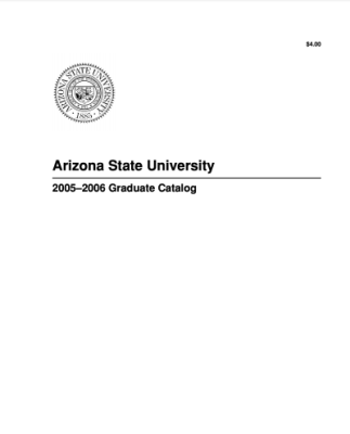 2005-2006 Graduate Catalog