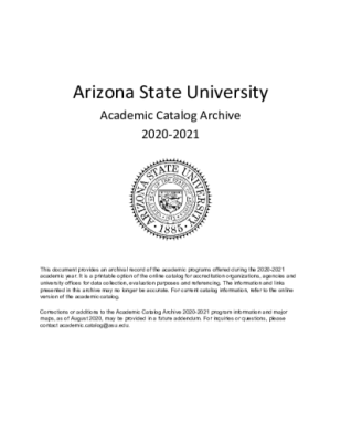2020-21 Academic Catalog Archive